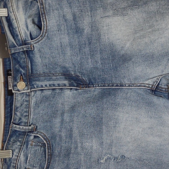 Missguided Tall Sinner Ripped Jeans Size 10 New - Picture 3 of 10